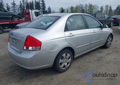 2009 Kia Spectra Ex from USA, damaged, VIN KNAFE221595659217